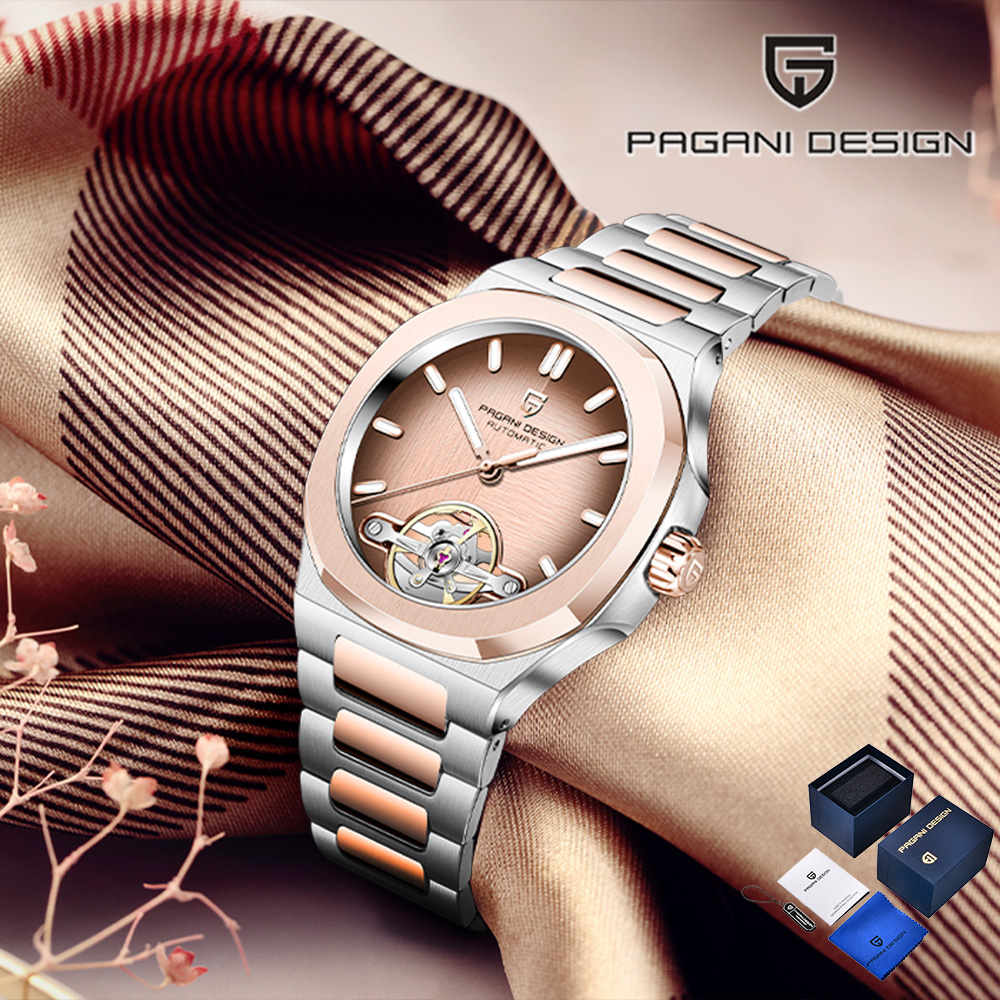 Luxury Watch Storage - 2026 Pagani design tourbillon automatic men's