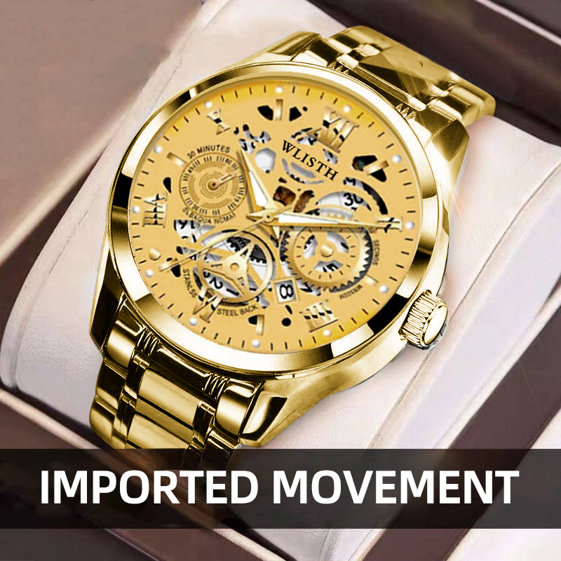 Luxury Watch Omega - WLISTH Men's Watches Are Fashionable Waterproof