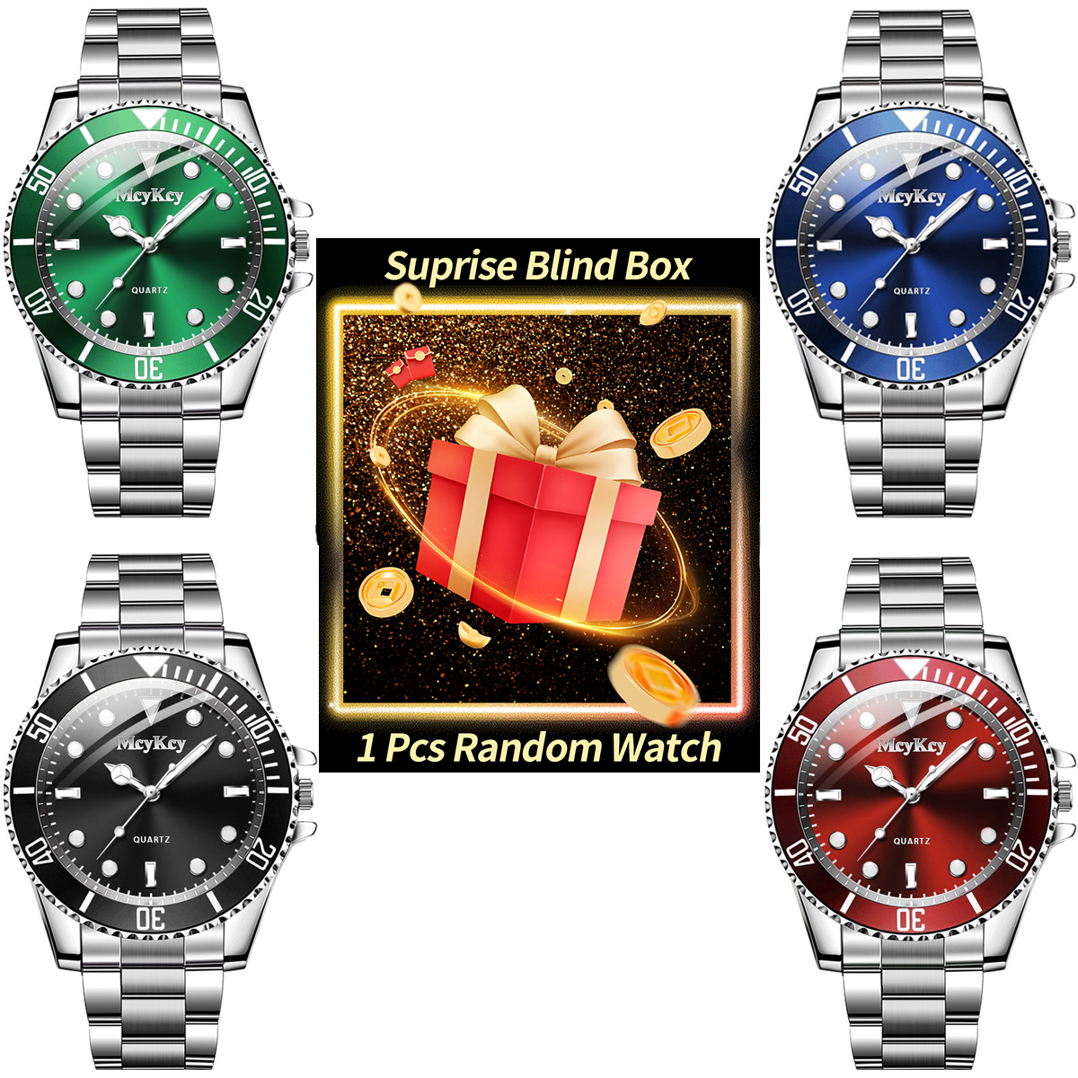 Luxury Watch Storage - 1PC Surprise Mystery Watch Blind Box-Luxury