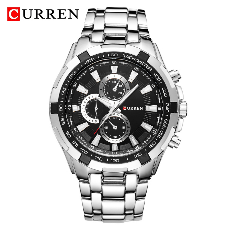 Luxury Watch Omega - CURREN 8023 Quartz Watch Men Waterproof