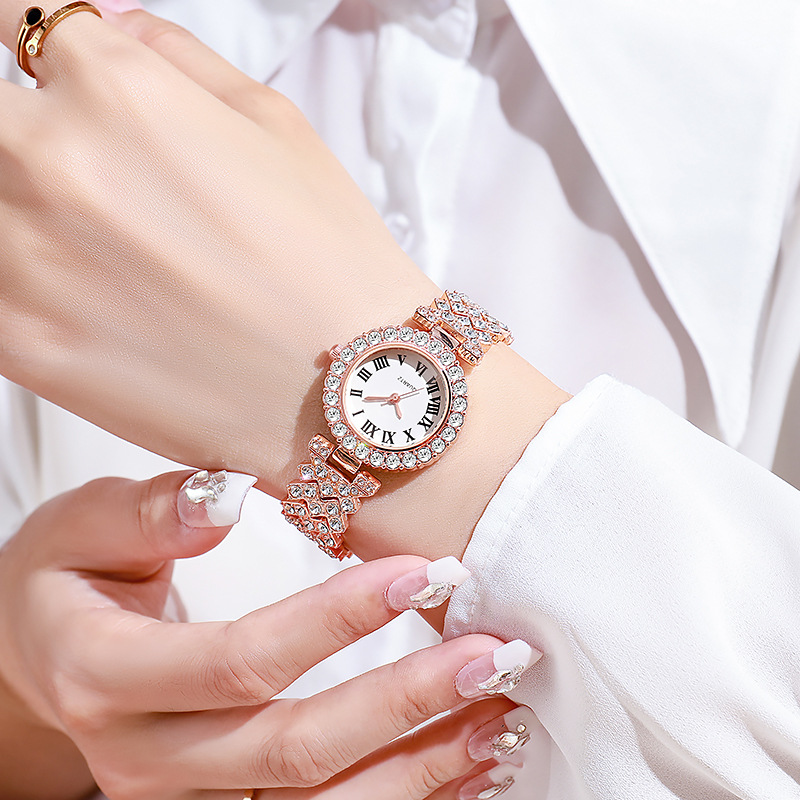 5PCS Luxury Rhinestone Women's - Luxury Watch Storage 리뷰 및 가격