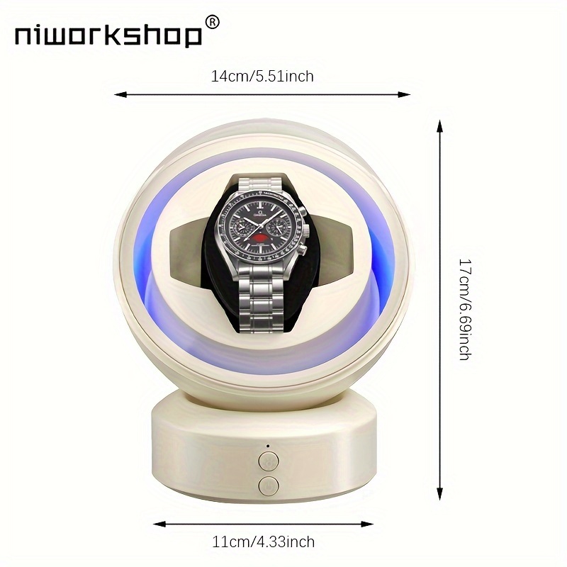 1pc Niworkshop Automatic Watch - Luxury Watch Winder Box 리뷰 및 가격