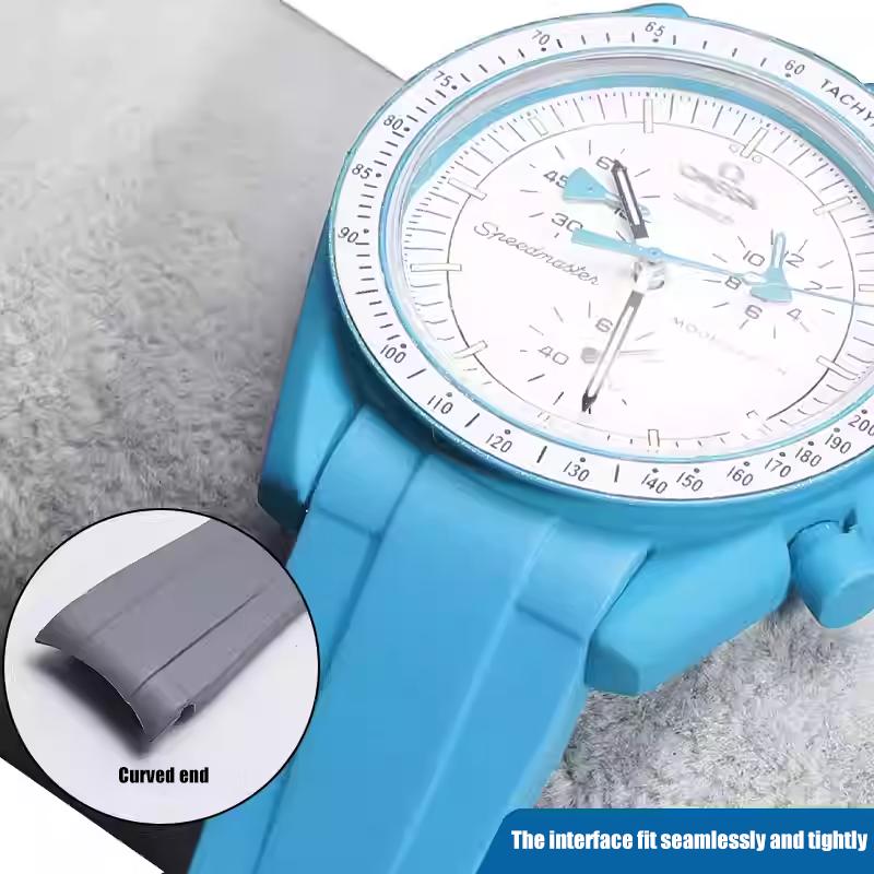 Rubber Silicone Watchband 20mm - Luxury Watch Omega 리뷰 및 가격