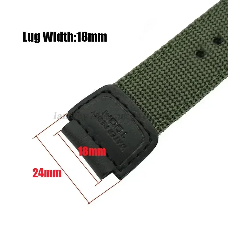 18mm Nylon Watch Strap for Cas - Luxury Watch Casio 리뷰 및 가격