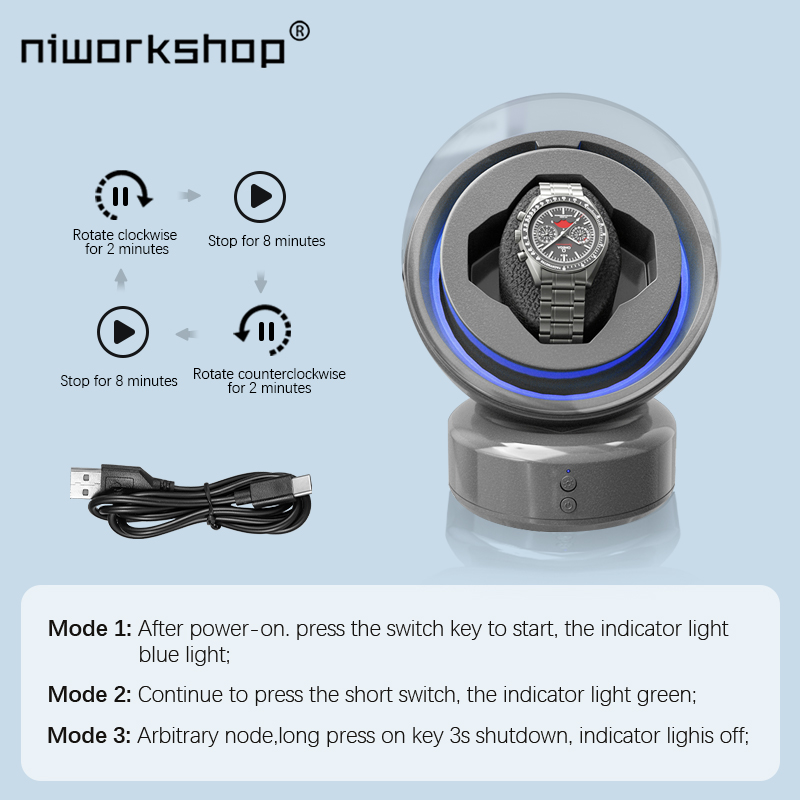 Niworkshop Automatic Watch Win - Luxury Watch Winder Box 리뷰 및 가격