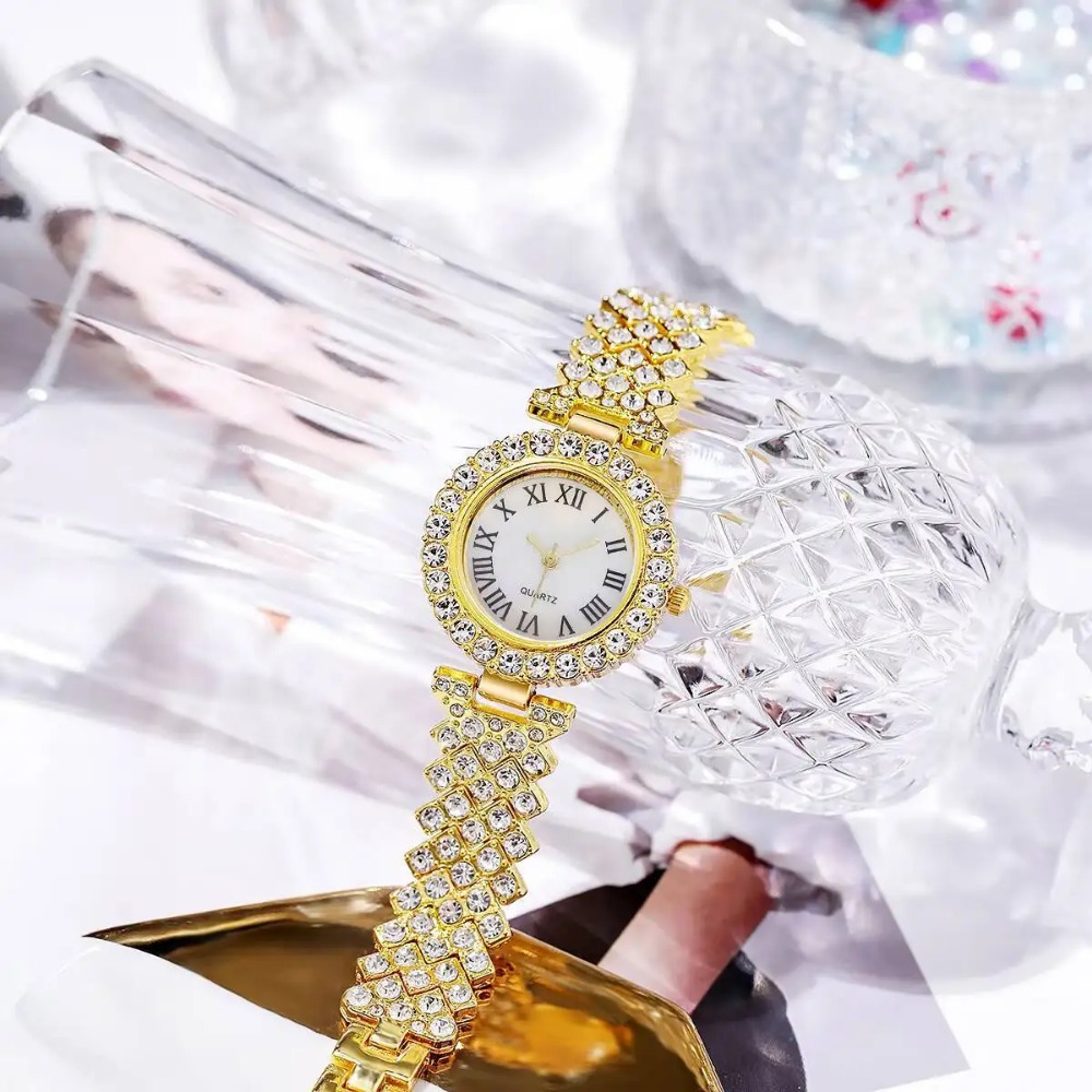 6PCS/Set Luxury Rhinestone Wom - Luxury Watch Storage 리뷰 및 가격