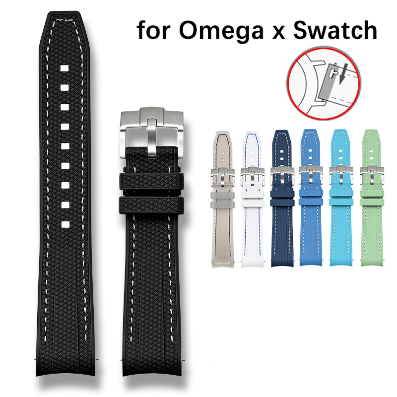 Liquid Silicone Watch Strap fo - Luxury Watch Omega 리뷰 및 가격