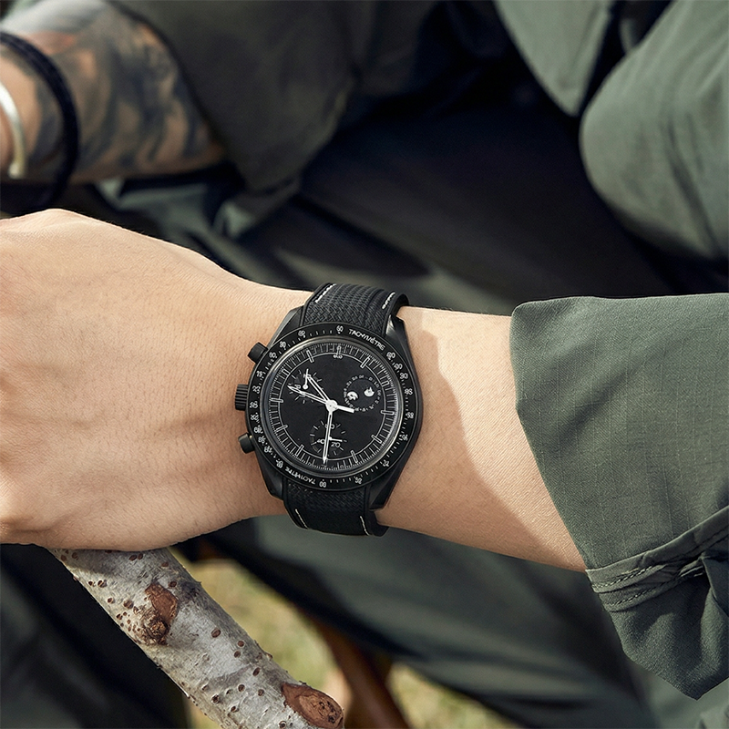 Liquid Silicone Watch Strap fo - Luxury Watch Omega 리뷰 및 가격