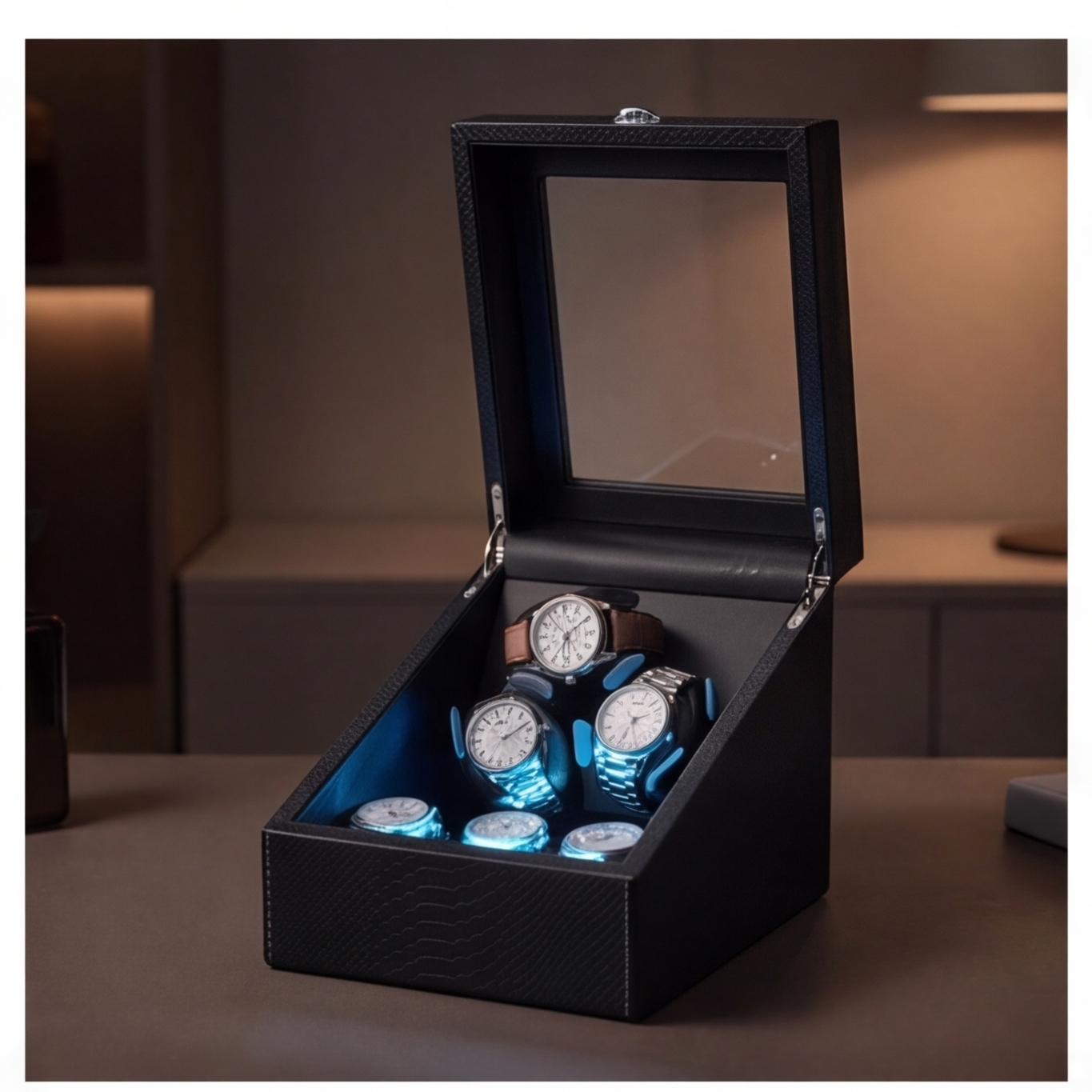 Luxury 3+3 Watch Winder Box wi - Luxury Watch Winder Box 리뷰 및 가격