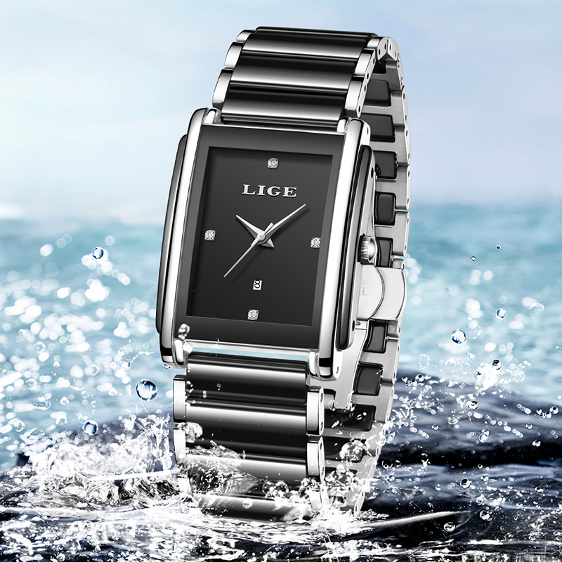 LIGE New Luxury Women Watches  - Luxury Watch Storage 리뷰 및 가격