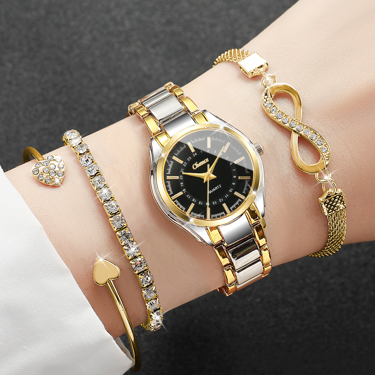 4PCS Elegant Women Watches Bra - Luxury Watch Storage 리뷰 및 가격