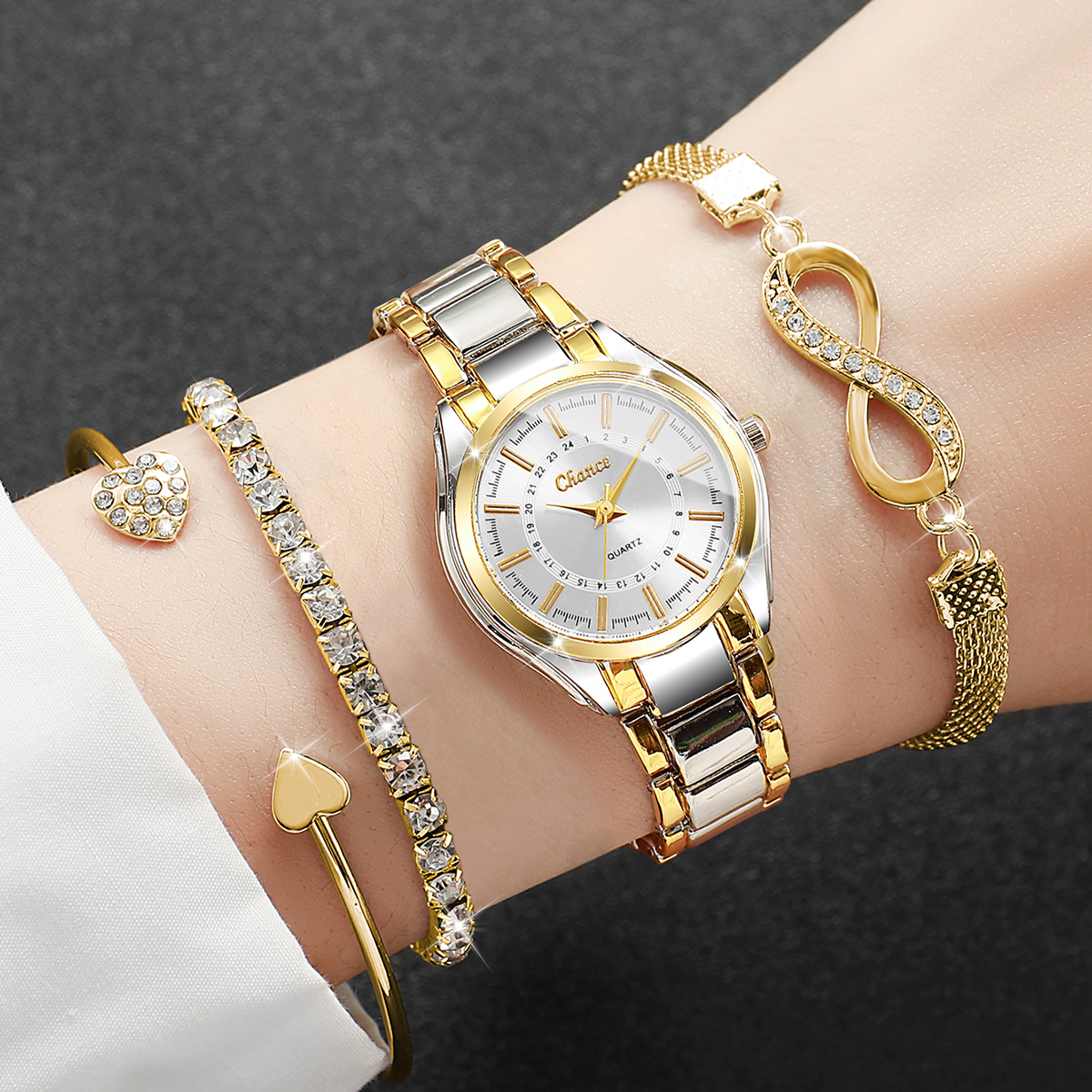 4PCS Elegant Women Watches Bra - Luxury Watch Storage 리뷰 및 가격