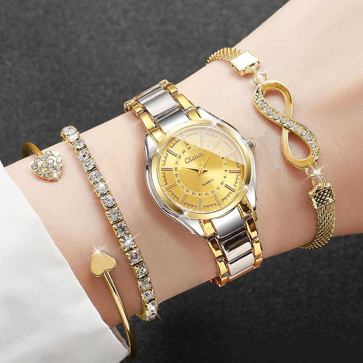 4PCS Elegant Women Watches Bra - Luxury Watch Storage 리뷰 및 가격