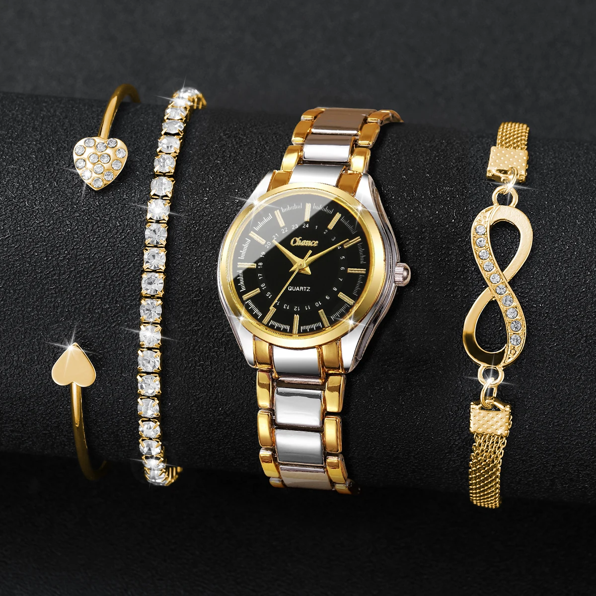 4PCS Elegant Women Watches Bra - Luxury Watch Storage 리뷰 및 가격