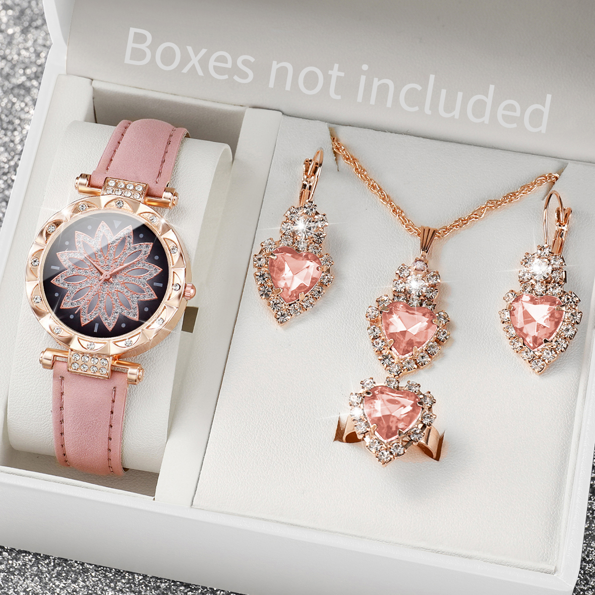 5PCS/Set Luxury Rhinestone Wom - Luxury Watch Storage 리뷰 및 가격