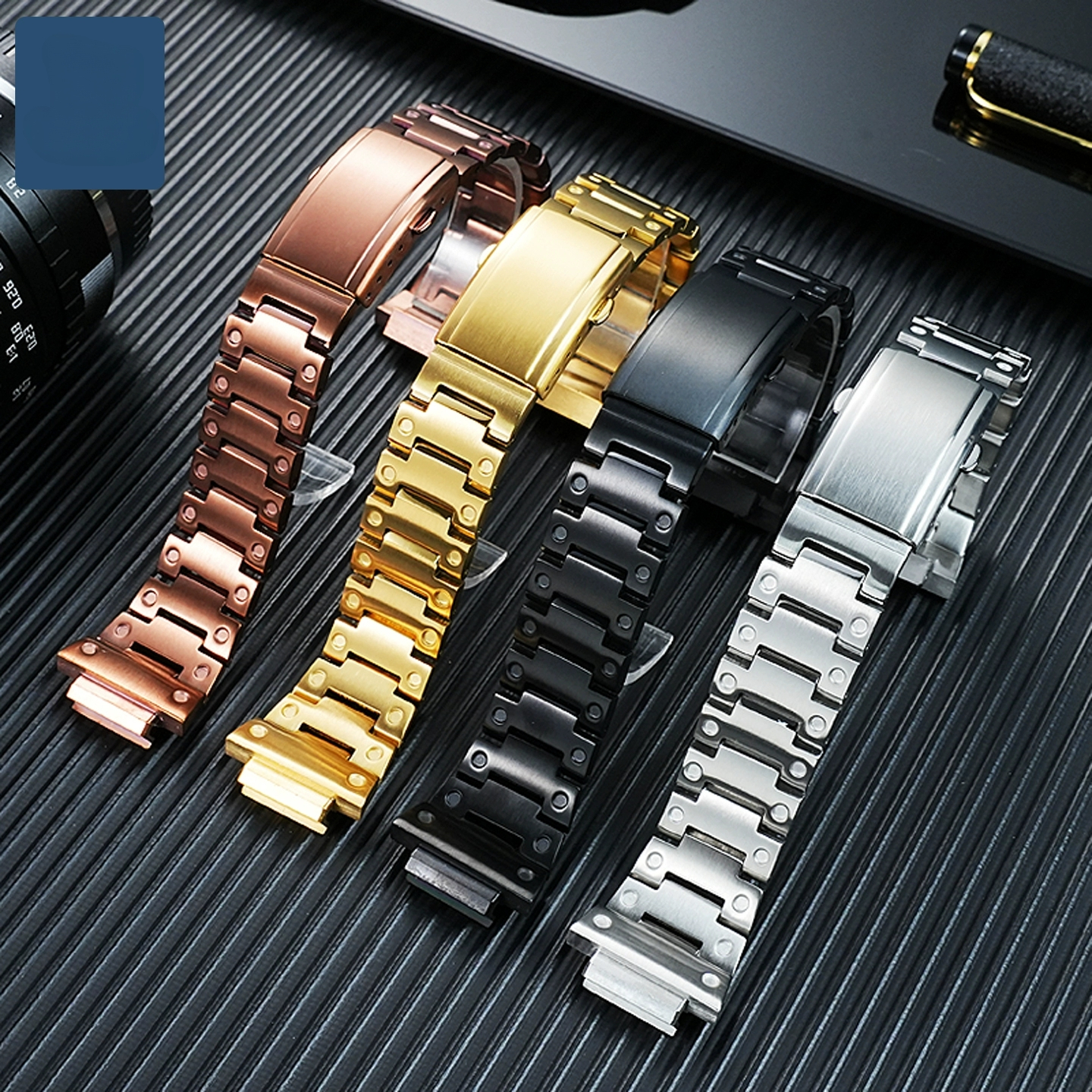 Stainless Steel Watchband for  - Luxury Watch Casio 리뷰 및 가격