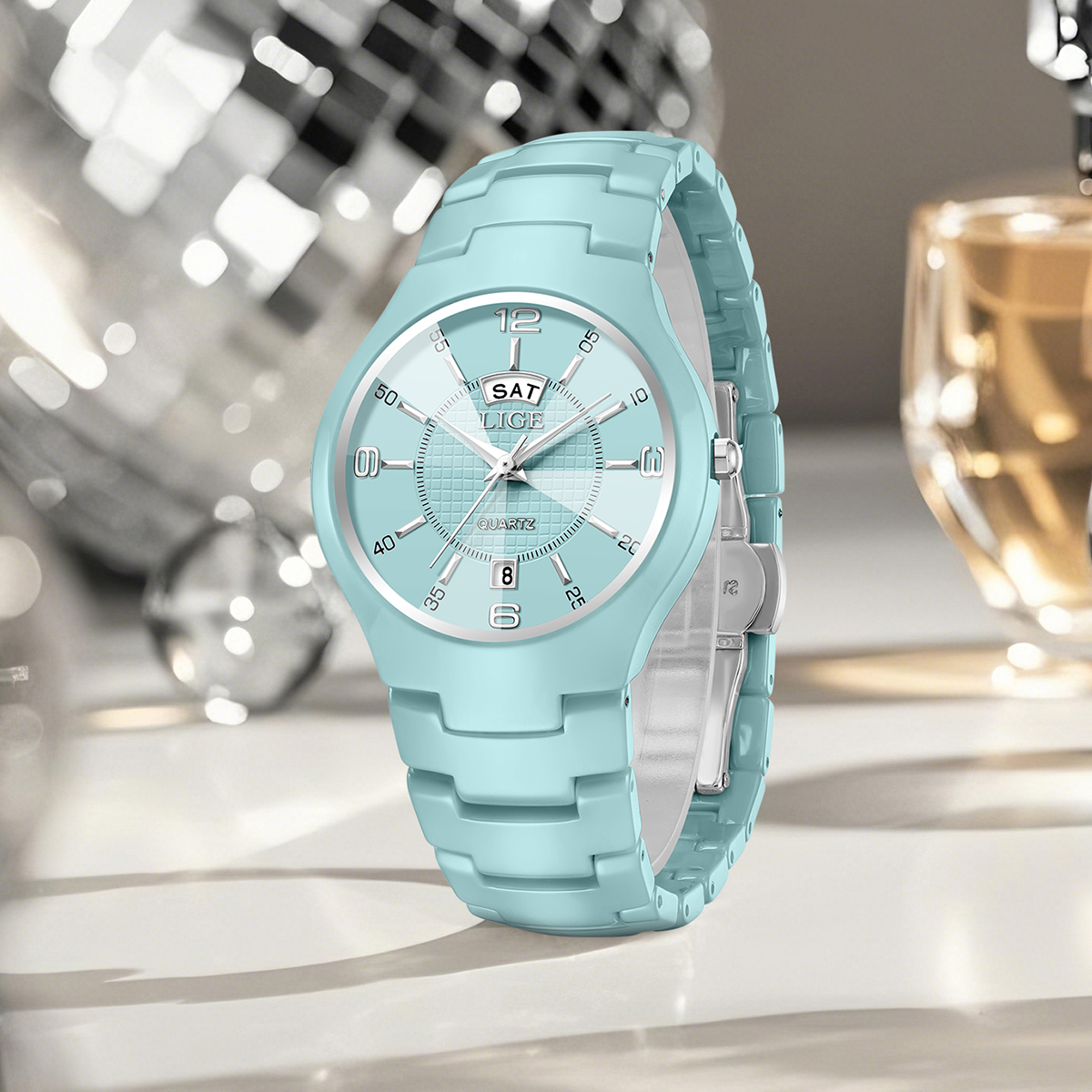 LIGE Luxury Elegant Quartz Wom - Luxury Watch For Women 리뷰 및 가격
