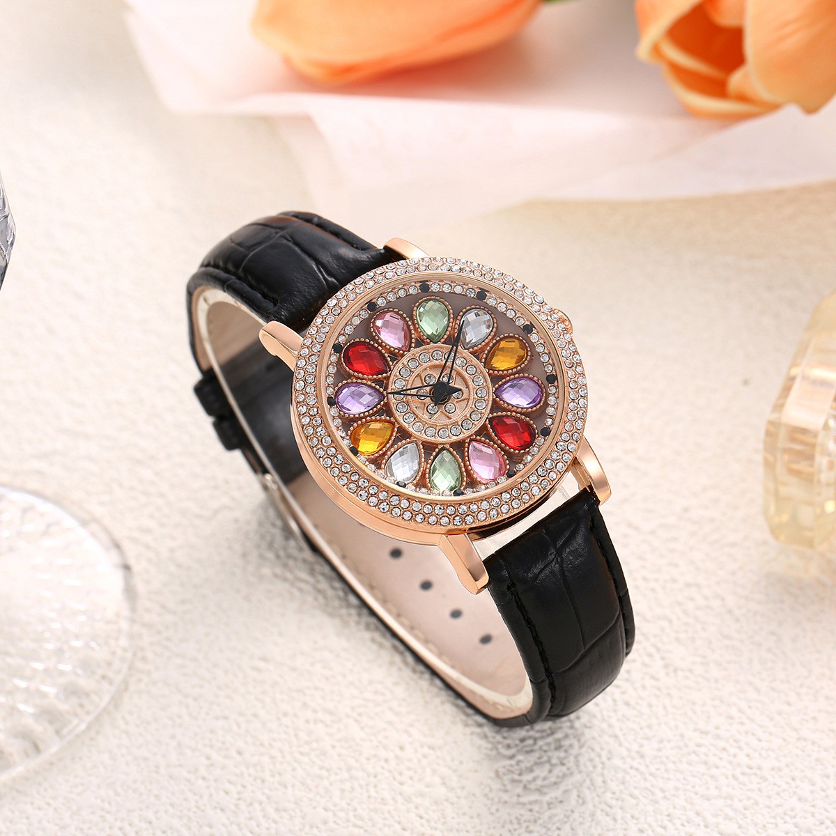 1Pc Bling Rhinestone Women Qua - Lux Watch 리뷰 및 가격