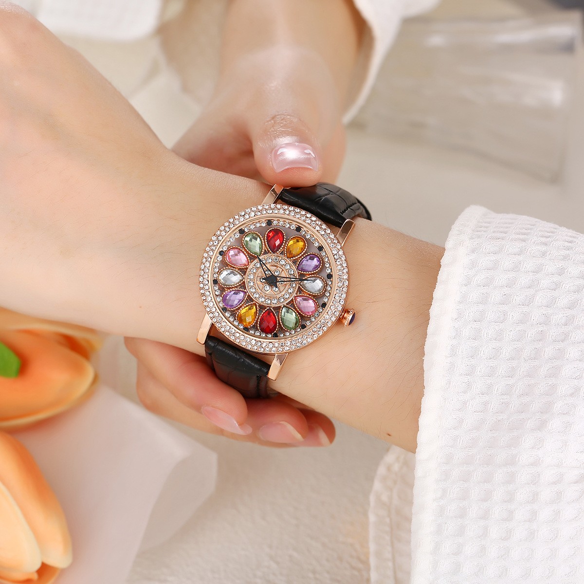 1Pc Bling Rhinestone Women Qua - Lux Watch 리뷰 및 가격