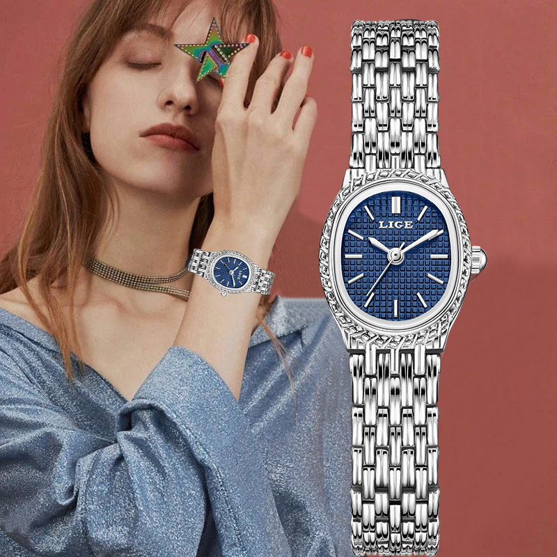 LIGE Fashion Luxury Quartz Wom - Luxury Watch For Women 리뷰 및 가격