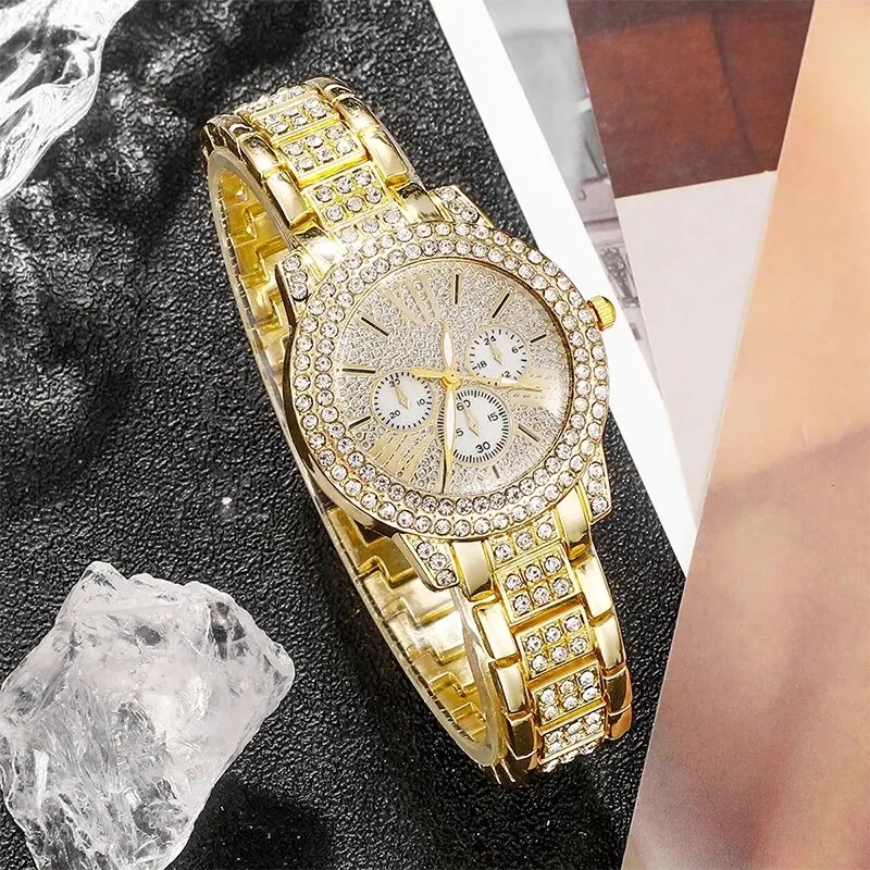 Women's Quartz Watch Gold Luxu - Luxury Watch For Women 리뷰 및 가격