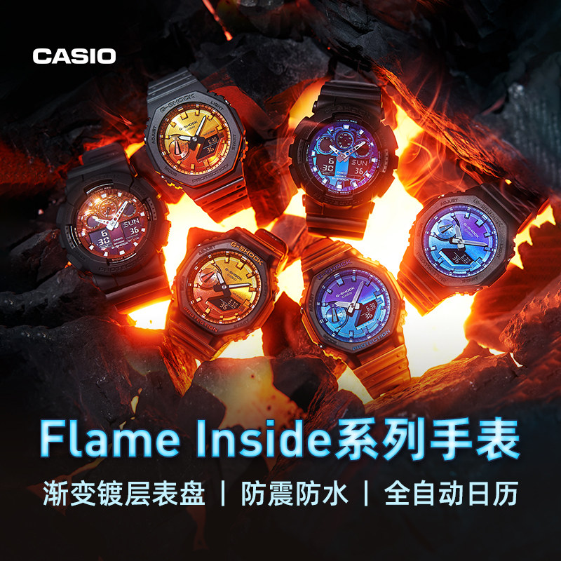 Casio GA-2100FLS-8A4PR G-SHOCK - Luxury Watch Casio 리뷰 및 가격