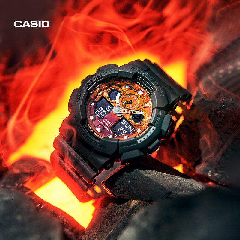 Casio GA-2100FLS-8A4PR G-SHOCK - Luxury Watch Casio 리뷰 및 가격