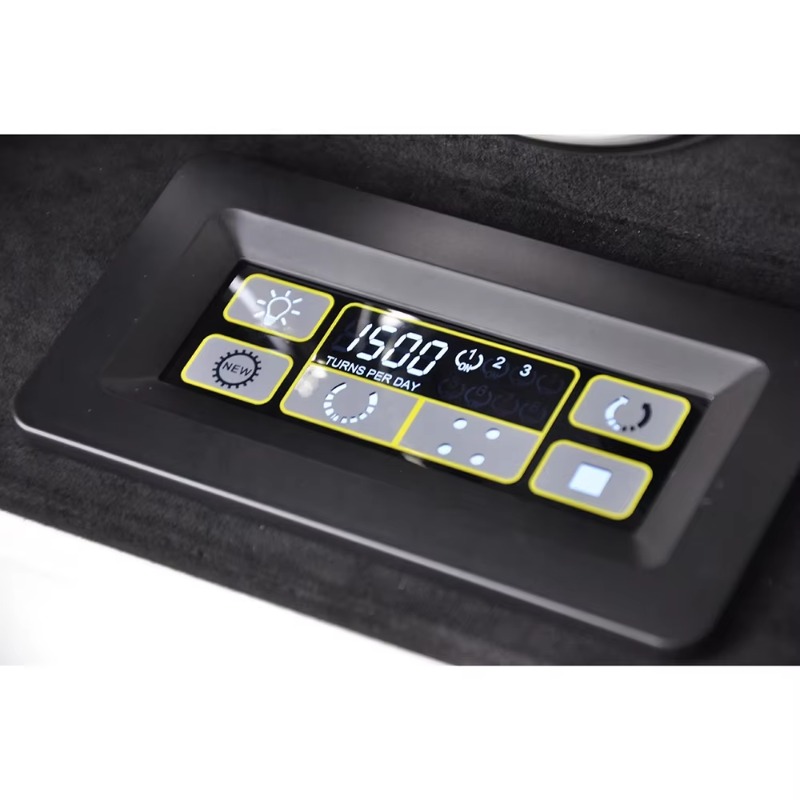 White Brown Leather Controller - Luxury Watch Winder Box 리뷰 및 가격