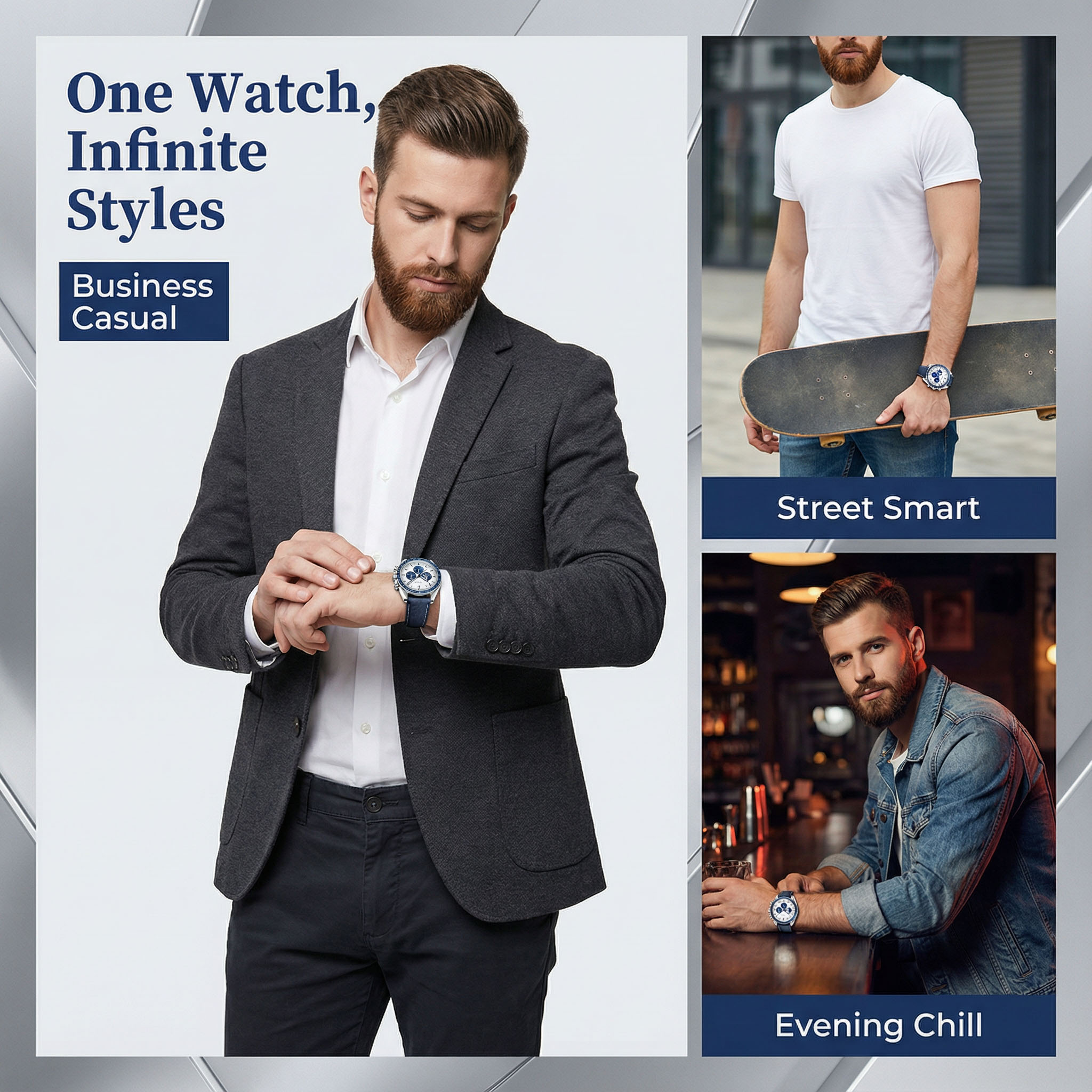 New Men's Watch Top Brand Men' - Luxury Watch Omega 리뷰 및 가격