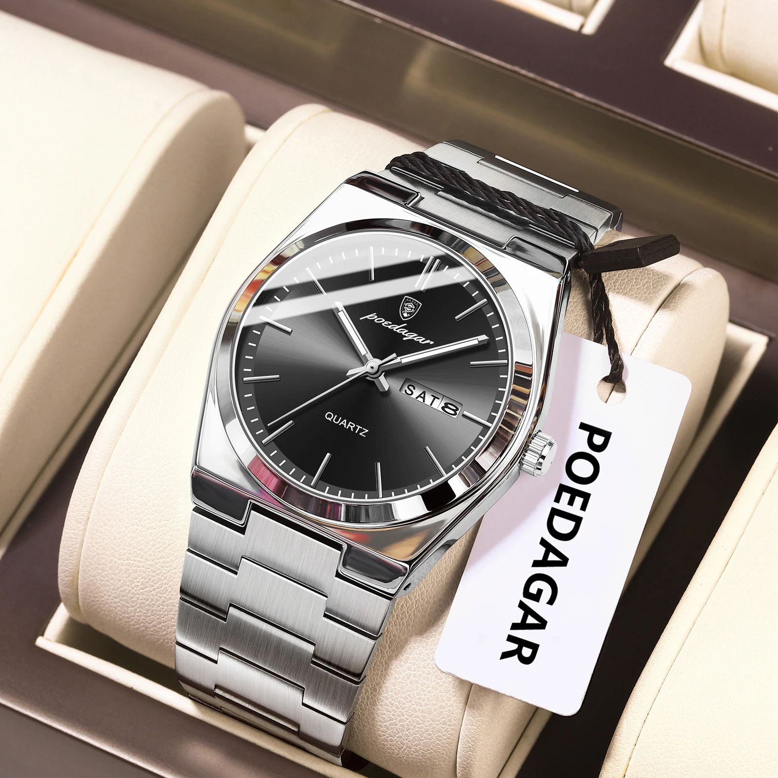 POEDAGAR Luxury Men's Quartz W - Luxury Watch Omega 리뷰 및 가격
