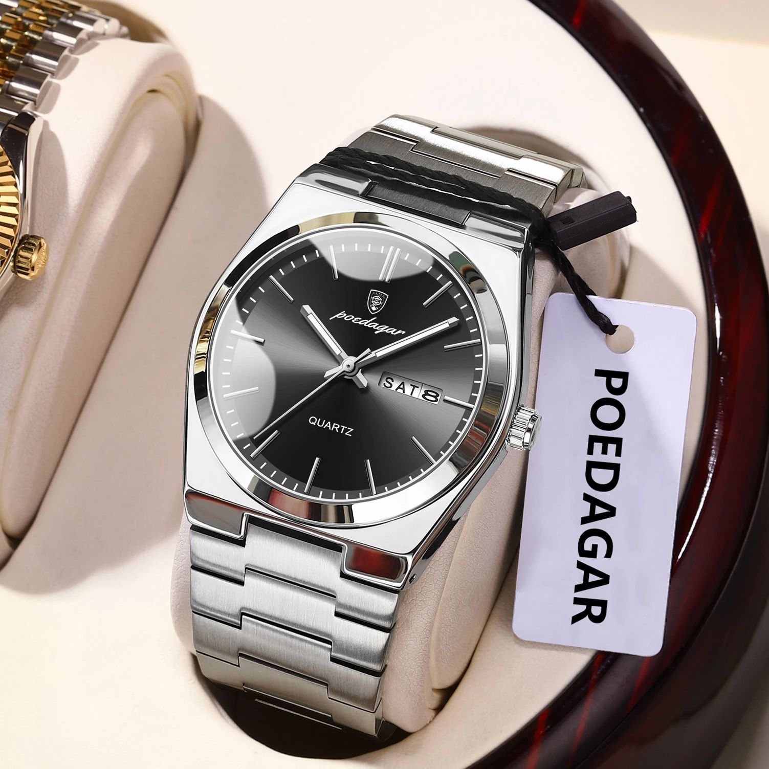POEDAGAR Luxury Men's Quartz W - Luxury Watch Omega 리뷰 및 가격