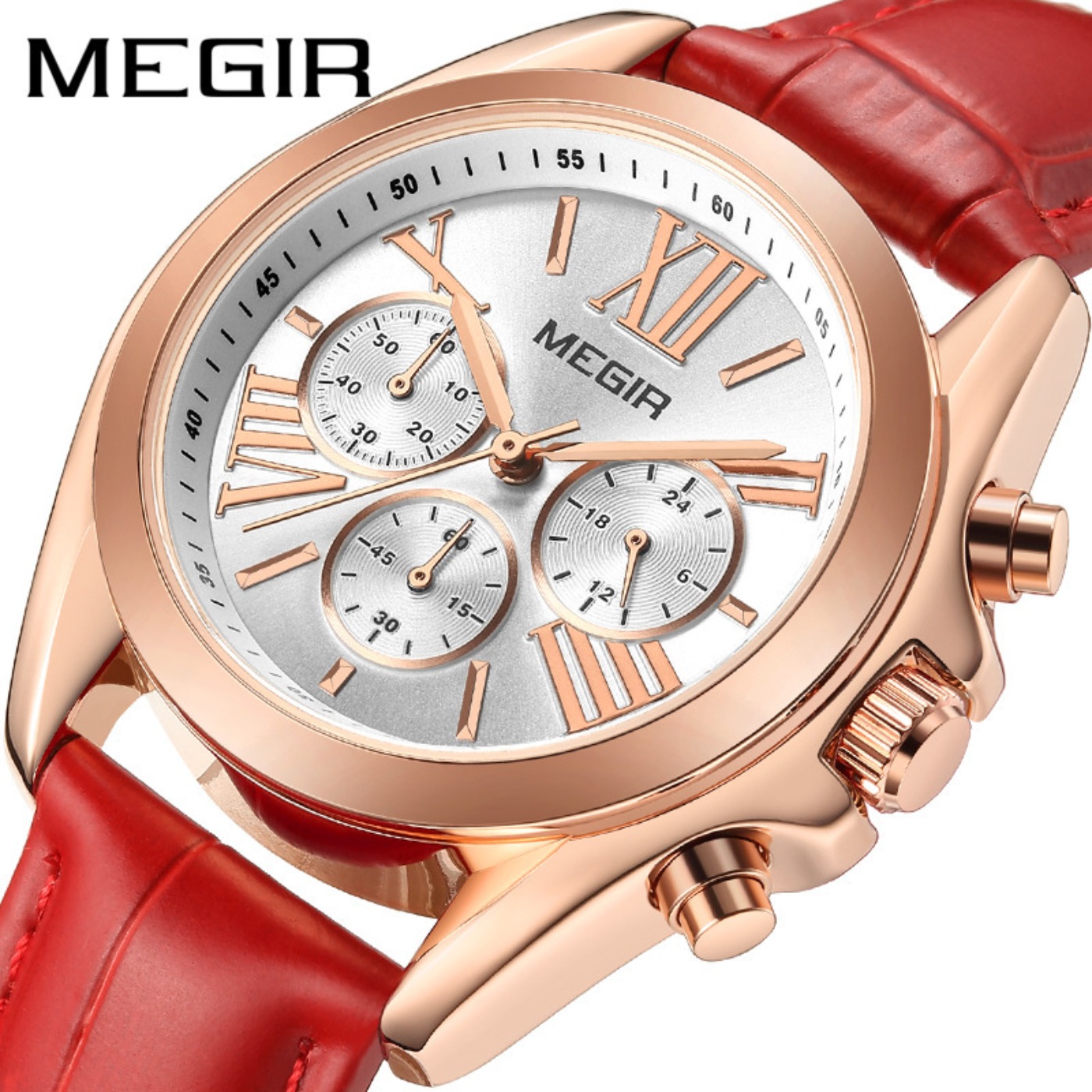 MEGIR New Luxury Leather Watch - Luxury Watch For Women 리뷰 및 가격