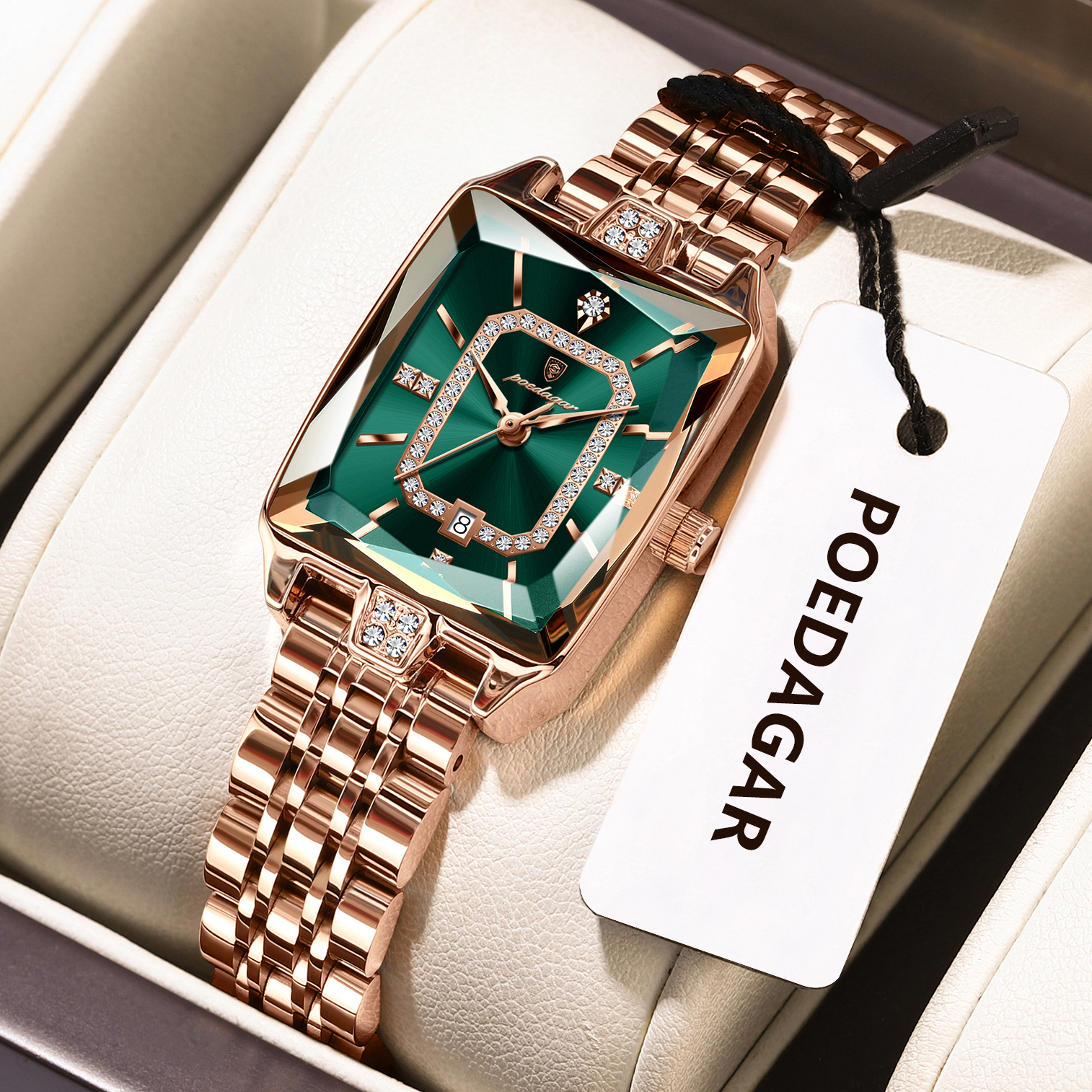 POEDAGAR Luxury Woman Watch Wa - Lux Watch 리뷰 및 가격