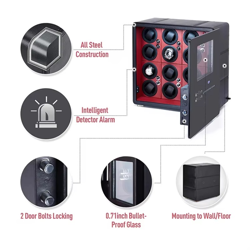 Luxury 12 Automatic Rotors and - Luxury Watch Winder Box 리뷰 및 가격