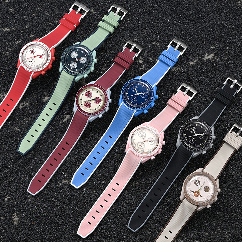 20mm Silicone Watch Strap for  - Luxury Watch Omega 리뷰 및 가격