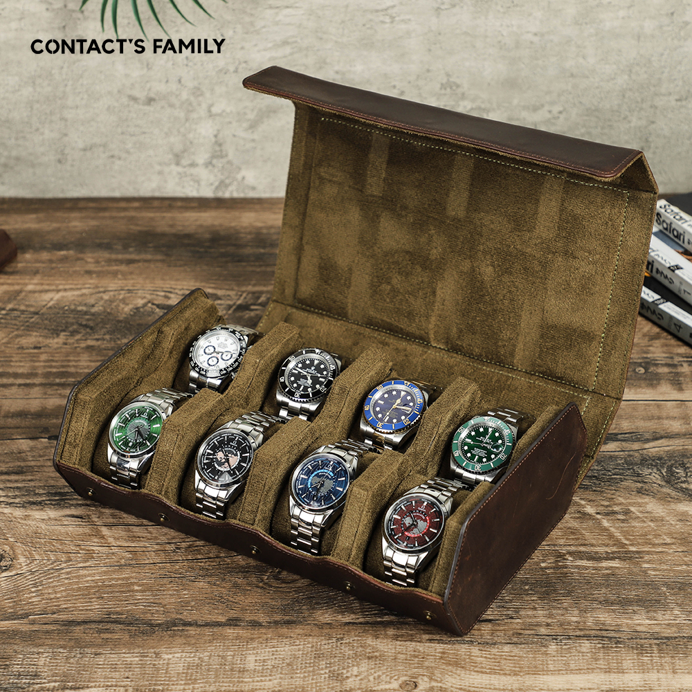 CONTACT'S FAMILY Luxury Genuin - Luxury Watch Winder Box 리뷰 및 가격