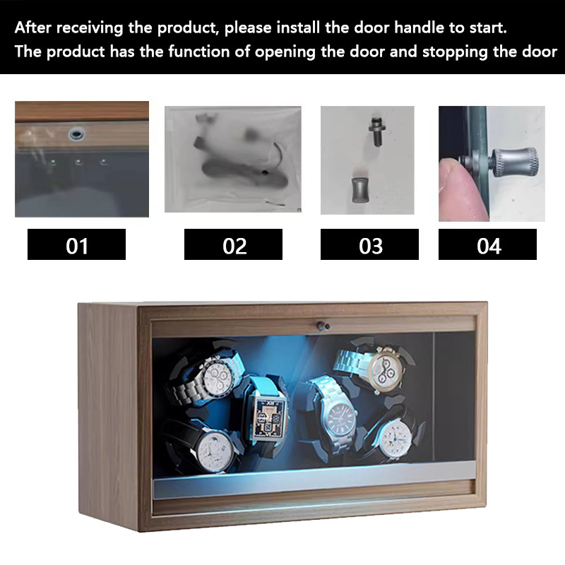 Brand New Wooden Watch Winder  - Luxury Watch Winder Box 리뷰 및 가격
