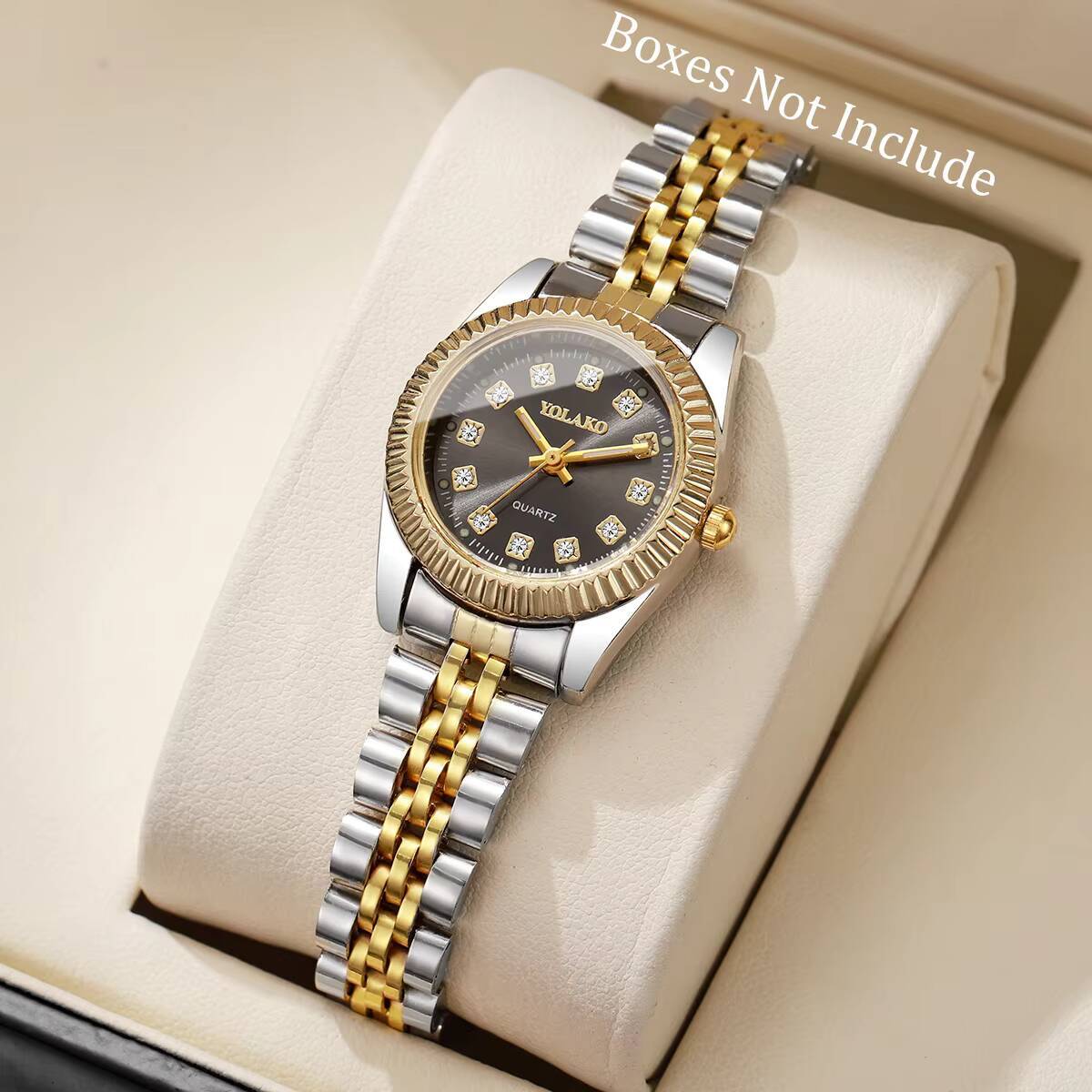 Fashion Rhinestone Women Quart - Luxury Watch Storage 리뷰 및 가격