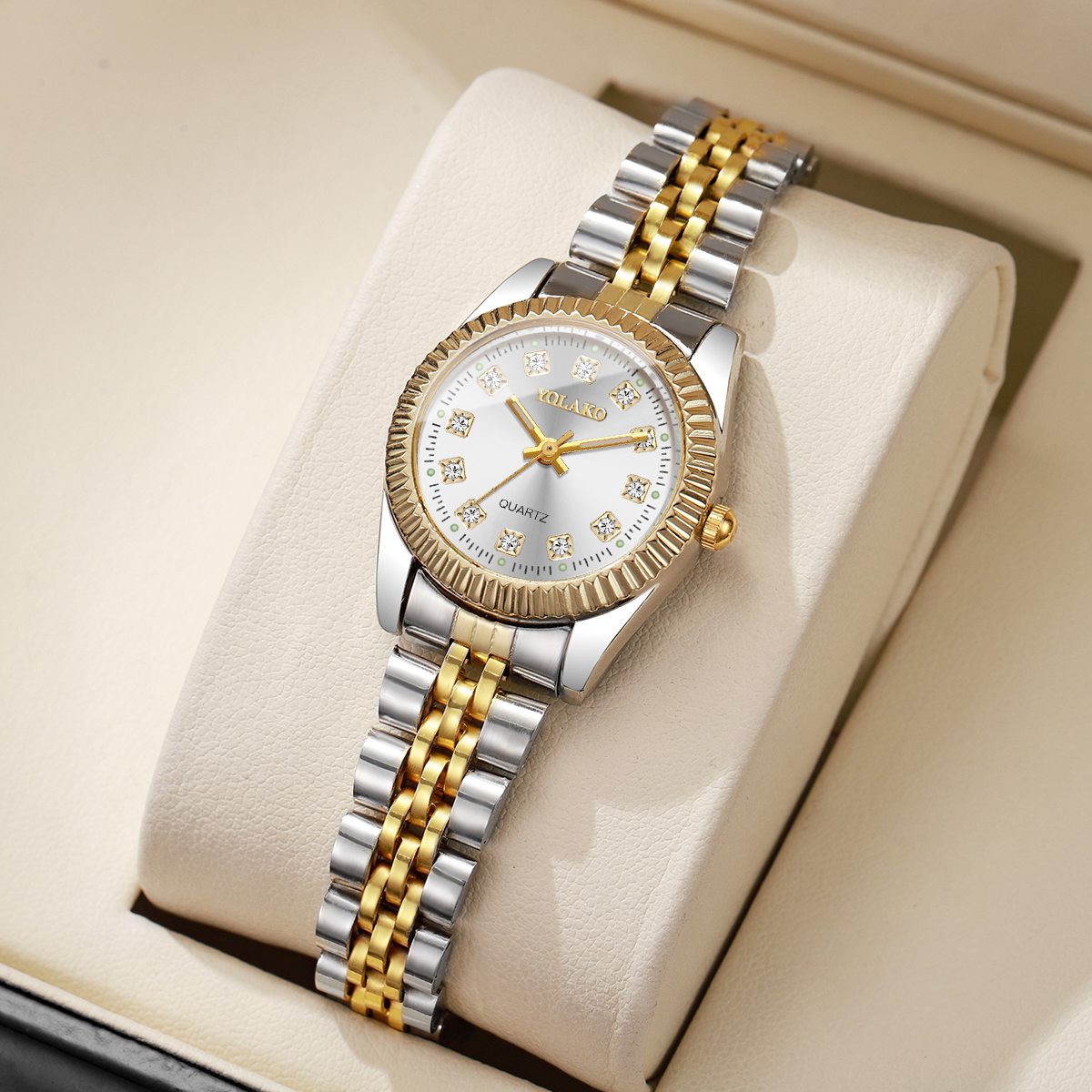 Fashion Rhinestone Women Quart - Luxury Watch Storage 리뷰 및 가격