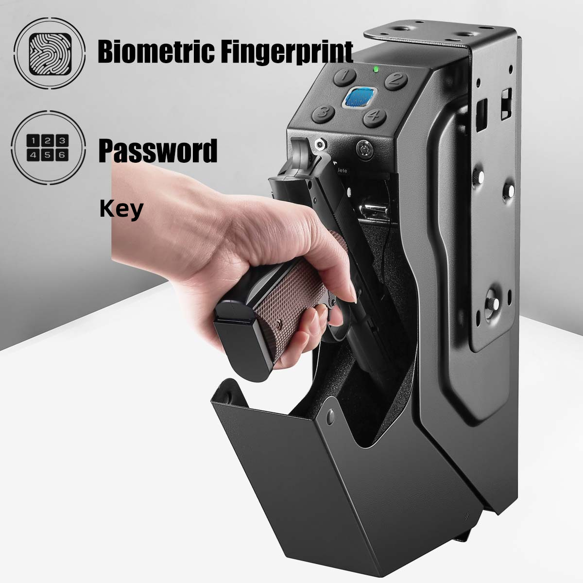 Fingerprint Handgun Safe,Key G - Luxury Watch Storage 리뷰 및 가격