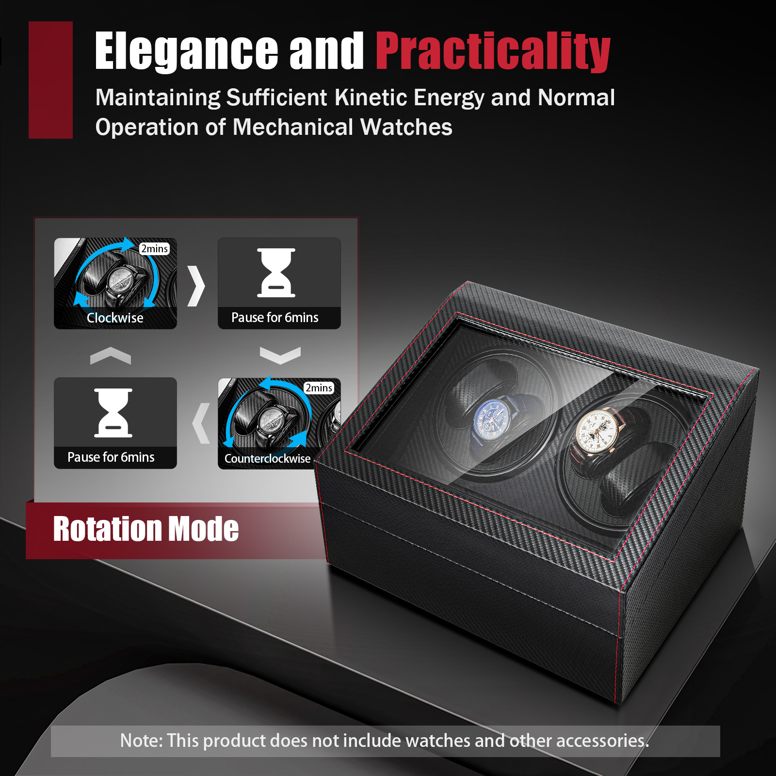 4+6 Watch Winder, Luxury Autom - Luxury Watch Winder Box 리뷰 및 가격