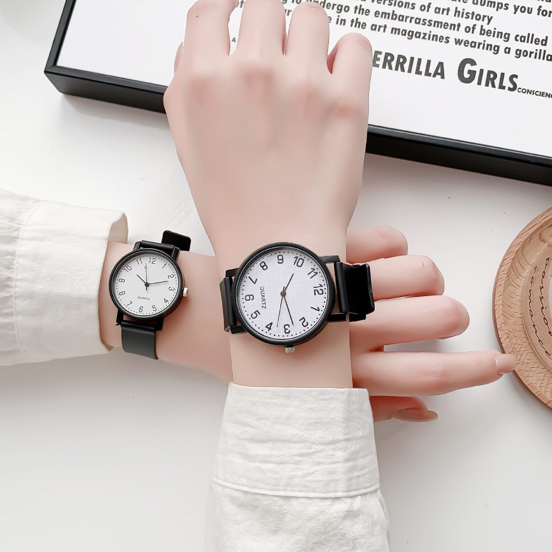 Simple Black Watch Quartz Watc - Lux Watch 리뷰 및 가격