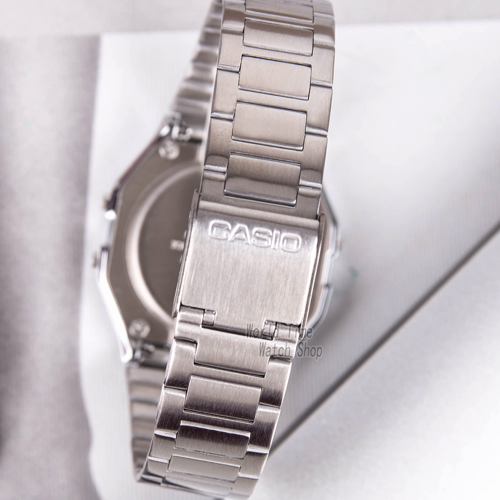 Casio Watch Silver Watch Men S - Luxury Watch Casio 리뷰 및 가격